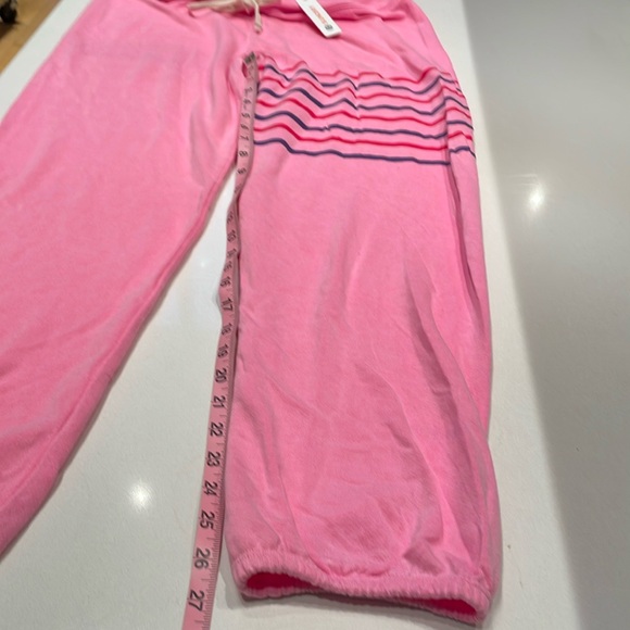 🆕 Anthropology | Sundry Pink Stripes Joggers. Size 3 (Large) - Picture 4 of 10